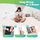 thumbnail image 4 of Funda de almohada Grounding GRUENERDE tamaño queen con un 10% de fibra de plata, 4 of 7