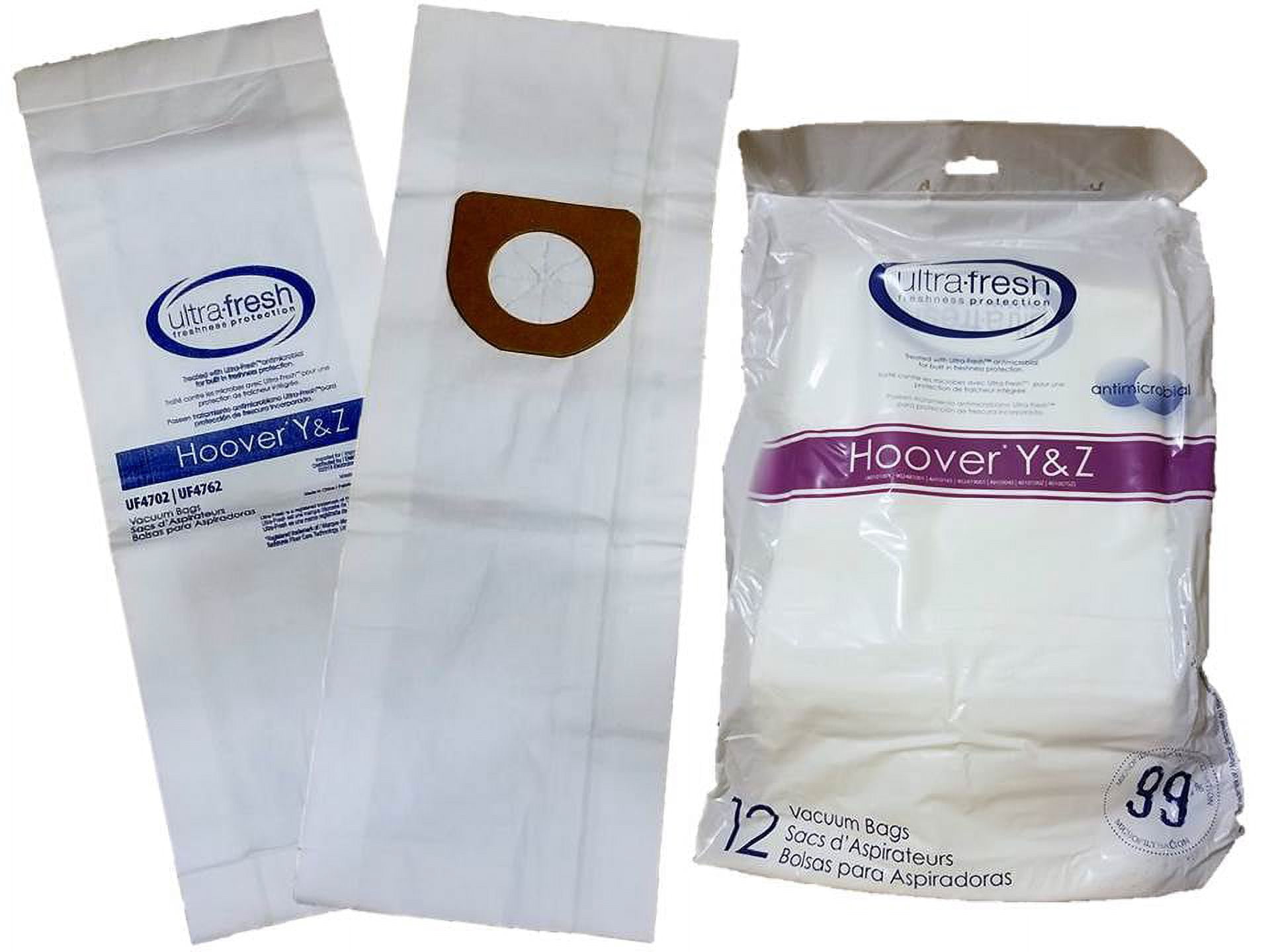 24 Hoover Windtunnel Type Y Vacuum Bags Microfiltration 2 Ply System