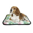 thumbnail image 2 of PKQWTM Aquarium Fishes Water Plants Flowers Pet Dog Cat Bed Pee Pads Mat Cushion Potty Dogsblankets Crate Bed Kennel 14x18 inch, 2 of 3