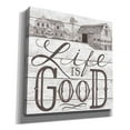 thumbnail image 2 of Epic Graffiti 'Life is Good' by Deb Strain, Canvas Wall Art, 12"x12", 2 of 2