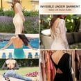 thumbnail image 6 of Shapewear Bodysuit Women, Women's Deep V-Neck Clear Strap Body Bra for Parties, Dresses, Weddings, 6 of 7