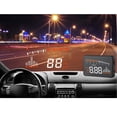 thumbnail image 3 of Car Head Up Display, X5 HUD 3,5 Pulgadas Universal Car HUD Head Up Display OBD2-X5 Con Advertencia De Alarma, 3 of 7