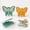 C, variant on Spring Garden Dragonfly Cookie Cutter Mold,3D Embossed Plastic Cookie Stamp,Insect Hand‑Press Baking Tool for DIY Spring Cookies,Pastry Making & Garden Party Dessert Decor