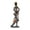 E, variant on African Lady Resins Sculpture Ethnic Tribal Woman Statues Exotic Figurine Tabletop Decors for Home Office Living Room
