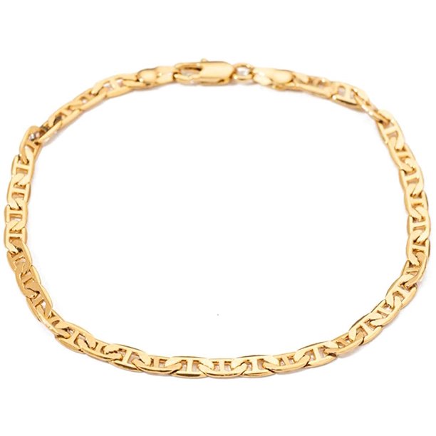 Gold Anklet for Women Teen Girls, 14K Gold / 18K Gold/Platinum Plated