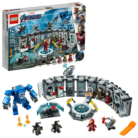 LEGO Marvel Avengers Iron Man Hall of Armor 76125 Building Kit - Tony Stark Action Figure