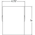 thumbnail image 2 of Access Lighting Poseidon Wall Light - 6H in., 2 of 3