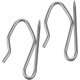 thumbnail image 1 of Heavy Duty Zinc Metal Drapery Pin Hooks (50 Pack) For Pencil Pleat Curtains, 1 of 5