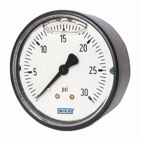 Wika Pressure Gauge,2" Dial Size 113.13.20.200.B