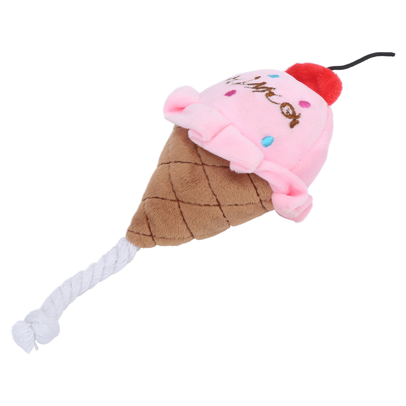 Stuffed Ice Cream Toy, Pet Ice Cream Plush Toys Ice Cream Plush Toy