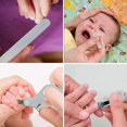 thumbnail image 4 of Baby Nail Kit with Cute Owl Shape Case - Sunrain Manicure & Pedicure Set for Babies. Contains: Scissor, File, Clipper & Tweezer, 4 of 4
