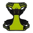 thumbnail image 5 of Voyager Dog Harness Dual Leash Attachment No-Pull Control Adjustable Soft but Strong Pet Harness for Medium and Large Dogs with 3M Reflective Technology - Lime Green, XL (Chest: 28 - 37"), 5 of 6