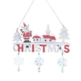 thumbnail image 1 of Madera Para Puerta De Papá Noel, Decoración Navideña Para El Hogar, Colgantes De Madera Para Colgar En Árboles De Navidad Y Manijas De Puerta Advancent HA043978-03, 1 of 6