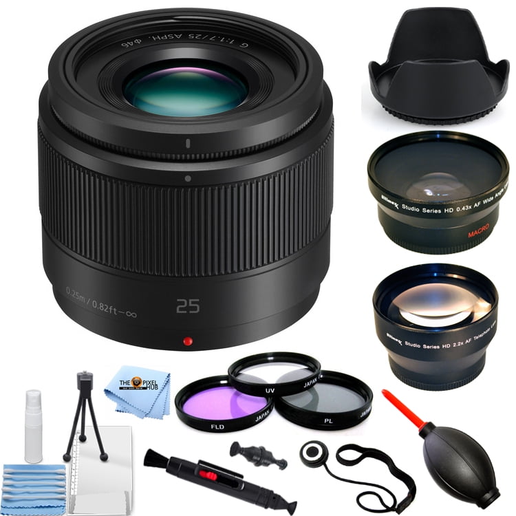 Panasonic Lumix G 25mm F 1 7 Asph Lens Mega Bundle Walmart Com Walmart Com Panasonic Lumix G 25mm F 1 7 Asph Lens Mega Bundle Walmart Com Walmart Com