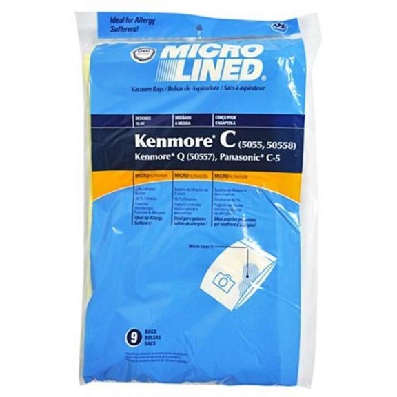 DVC Kenmore 5055 50558 Micorlined C Vacuum Bags