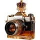 thumbnail image 1 of Botella de Vidrio con Forma de Cámara, Decantador de Whisky, Botella de Vidrio Novedosa y Única para Los Amantes Del Whisky., 1 of 6