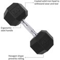 Fitness Exercise Dumbbells Set of 2 Heavy Duty Hex Hand Dumbbell