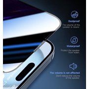 2PACK for IPhone17 Tempered Glass Flim with Easy Installatin Tool, Screen Protector For IPhone 17 Pro Max 17PM ,For IPhone 17 Pro Hardness Protective Cover