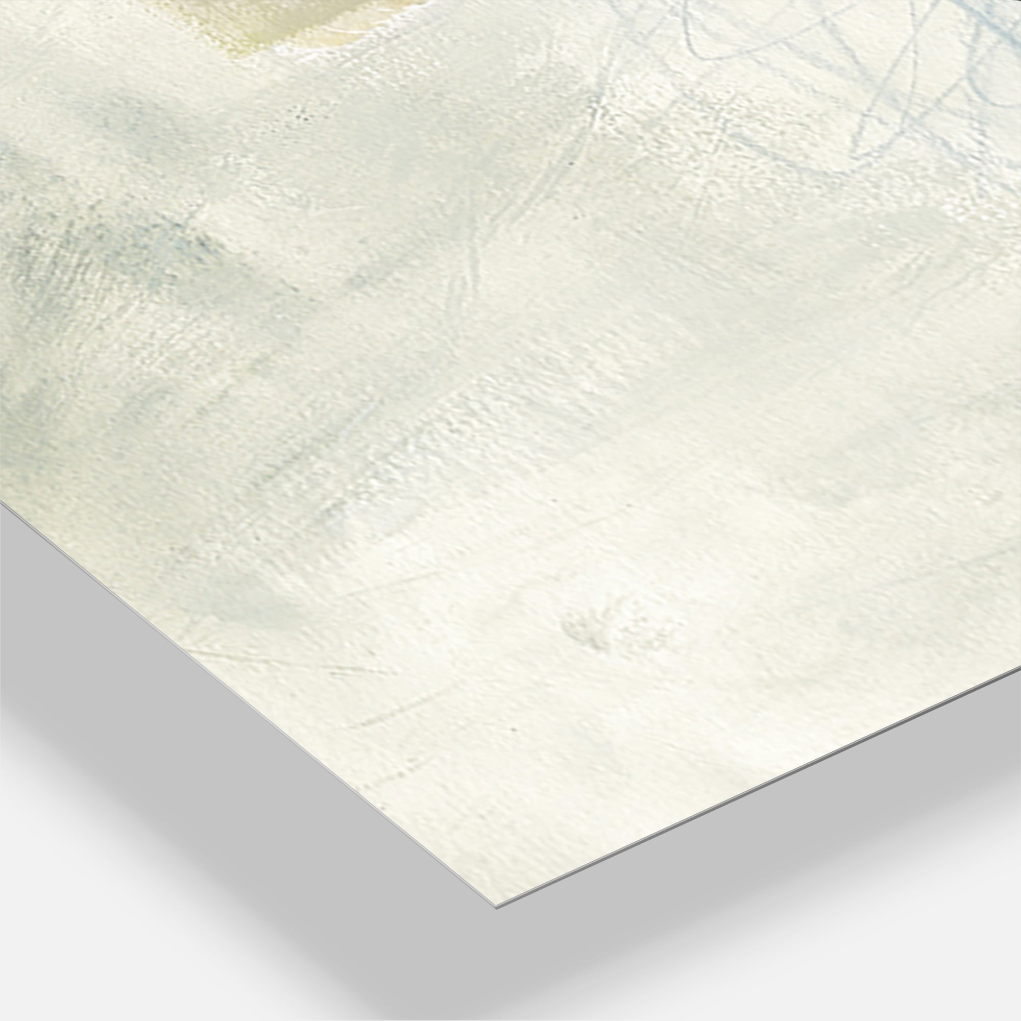 Designart 'Glam Cream Dream I' Modern wall clock