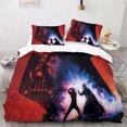 thumbnail image 1 of Star Wars 3D Printed Star Wars Yoda Baby Bedding Quilt Cover Three-Piece Set, 1 of 6