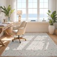 thumbnail image 3 of Design&I 2'x3' Ultra Soft Door Mat, Floral Cottage Botanical With Scattered Blooms And Sprigs Vintage Flowing None Fluffy Washable Easy Care Indoor rug for Bedside Entryway, 3 of 7