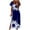 Dark Blue, variant on Women Dresses ,Ladies Sleeveless Maxi Dress Bohemian Beach Vintage Dress Baggy Loose Floral Printed Casual Long Dress Wedding Guest Dresses Holiday Dress