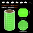 thumbnail image 3 of Unique Bargains Reflective Tape, 4' x 10 Ft Waterproof High Visibility Warning Safety Tape, Green, 3 of 6