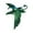 Green, variant on Christmas Articulated 3D Printed Flying Dragon Model Flexible Animal Figurine for Stress Relief and Home Decor office Desk Accessory Holiday Gift, 12 Inch Green
