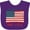 Purple, variant on Inktastic Made in the U.S.A. Boys or Girls Baby Bib