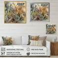 thumbnail image 4 of DESIGN ART Designart "Green Grace Of Ferns Ii" Floral Ferns Wall Art For Living Room 36 in. wide x 36 in. high, 4 of 5
