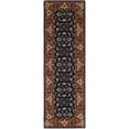 thumbnail image 5 of SAFAVIEH Royalty Vianne Oriental Wool Area Rug, Navy/Rust, 3' x 5', 5 of 10