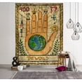 thumbnail image 1 of Tapiz de tarot de viento Decoración de interiores Transformación Fondo de tela Decoración de sala de estar Tela colgante, 1 of 6