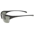 thumbnail image 4 of Beton Male Wakely - Polarized Shatterproof Lens Half-Frame TR-90 Sports Wrap Sunglasses (Matte Black / Green) - 68mm, 4 of 6