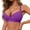 Purple, variant on Riforla Women's Soft Wireless Lightly Lined Comfort Bra Everyday Underwear Everyday Wear Bras Red 34