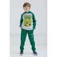 thumbnail image 4 of Teenage Mutant Ninja Turtles Donatello Raphael Michelangelo Big Boys Fleece Pullover Hoodie and Pants Outfit Set Toddler to Big Kid, 4 of 5