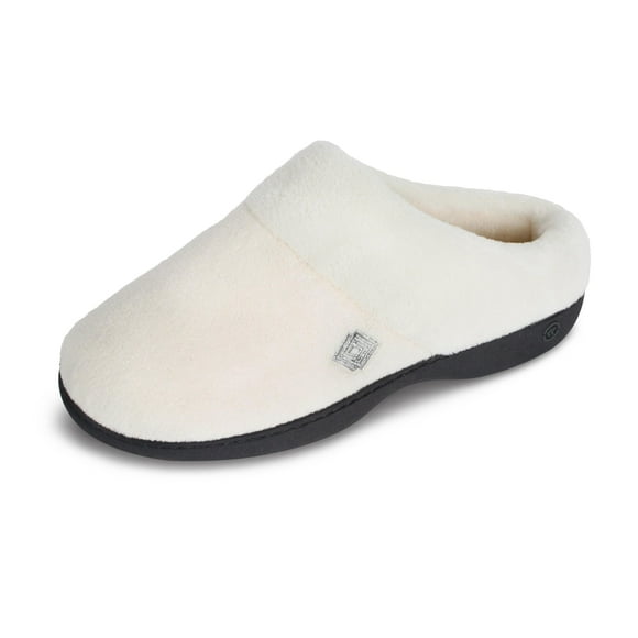 Zapatillas isotoner Classic Clog para mujer, espuma viscoelástica con forma de oveja, 7,5 a 8
