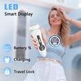 thumbnail image 2 of Electric Razor for Women, Painless Womens Electric Shaver, Low Noise Bikini Body Trimmer Rechargeable Wet/Dry Cordless Epilator with LCD Display & Charging Stand for Legs Arm Underarms, 2 of 7