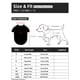 thumbnail image 3 of 1pc Green Polyester Material Striped Polo Shirt With Beaded Collar & Stretchy Cat Patterned T-shirt Dog Clothes For Small Dogs, 3 of 4
