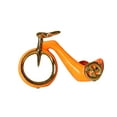 thumbnail image 4 of Soporte para botellas de vino con forma de bicicleta de cerámica de 25 x 16 x 11 cm para el hogar y la oficina, organizador de vino multiusos, soporte Naranja, 4 of 8