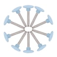 thumbnail image 4 of Juego de 10 brocas para pulido dental de baja velocidad, color azul, 4 of 14