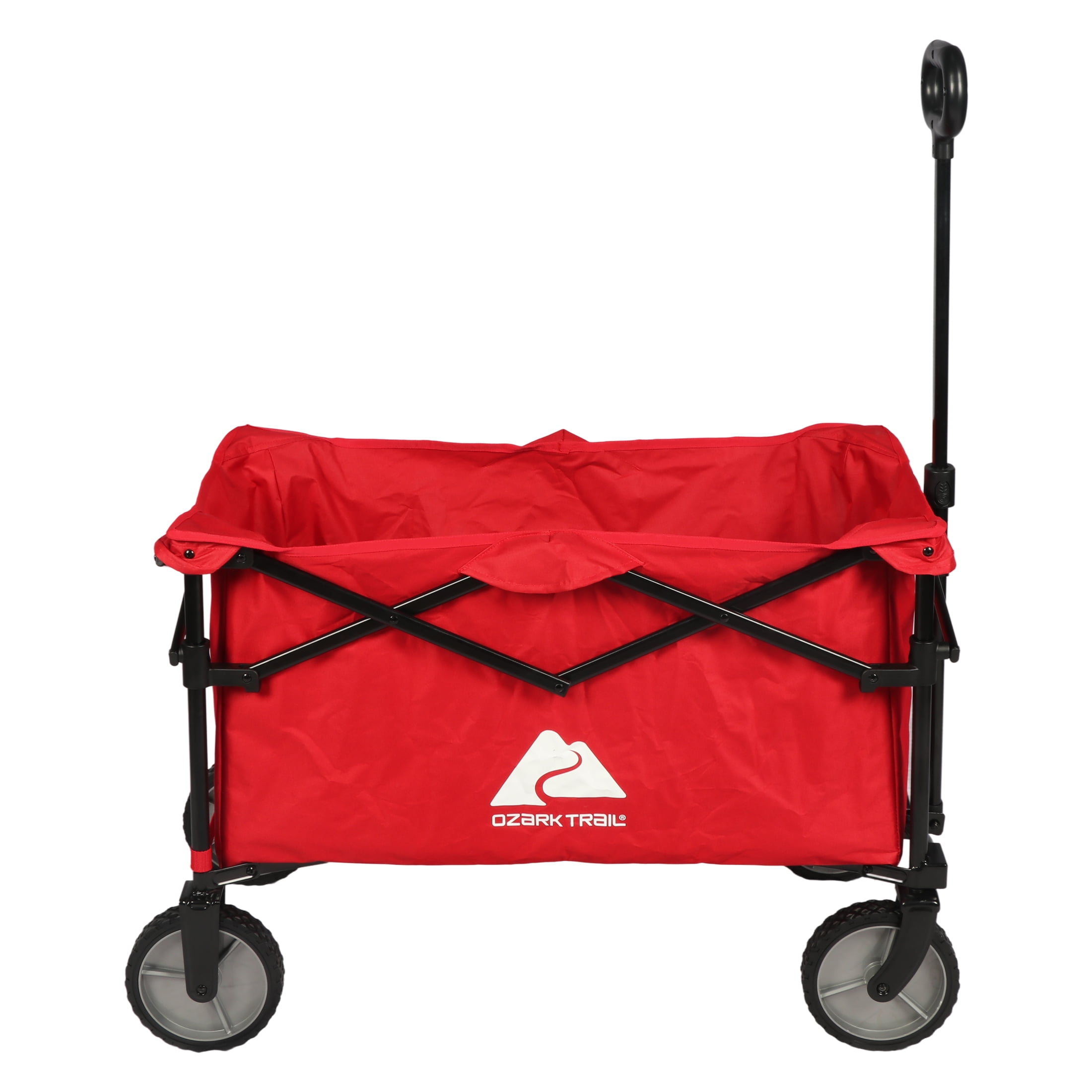 Ozark Trail Multi-Purpose Big Bucket Cart, Red Wagon - Walmart.com