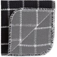 thumbnail image 2 of Scrubber Dishcloths Collection Windowpane, 12x12, Black/White 6 Piece, 2 of 7