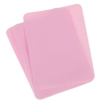 Uxcell Fabric Patch Iron-on Patches Light Pink 4.9"x3.7" for Clothes Pack of 10