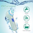thumbnail image 7 of Face Scrubber Exfoliator, Combine Left and Right Rotation Facial Cleansing Brush with 5 Brush heads, Rechargeable IPX7 Waterproof Electric Face Spin Brush for Exfoliating and Deep Cleansing, 7 of 7