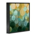 thumbnail image 4 of Stupell Industries Round Layered Circles Abstract Painting Black Framed Art Print Wall Art, 17 x 17, 4 of 10