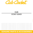 thumbnail image 5 of CUB CADET 987-02420 Idler Arm Assembly CC760 CC760ES CC800 Walk-Behind Mowers, 5 of 8