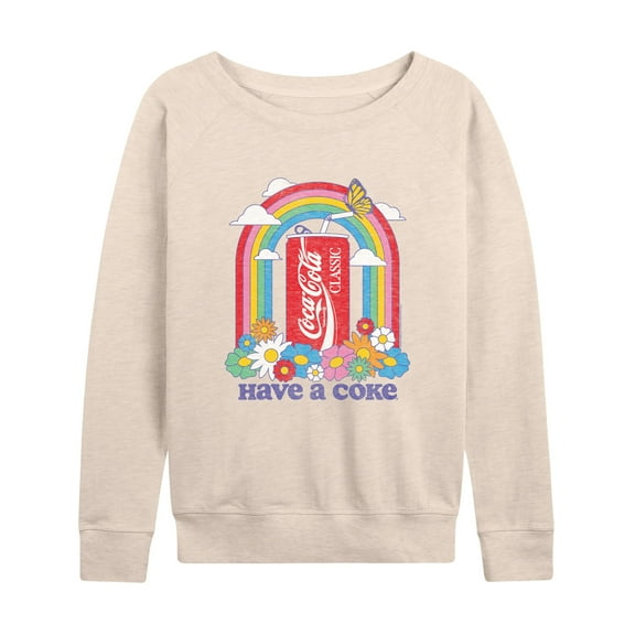 Coca-Cola - Have A Coke Rainbow - Women's Lightweight French Terry Long Sleeve Shirt
