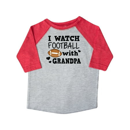 

Inktastic I Watch Football with My Grandpa Gift Toddler Boy Girl T-Shirt