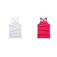 thumbnail image 1 of (2-Pack) Rinsvye Children Vest Sleeveless Undershirt Pure Tank Tops Girls Lightweight Breathable Summer, 1 of 3