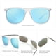 thumbnail image 4 of Gafas de Sol Cuadradas Polarizadas ZENOTTIC para Hombre en Fibra de Carbono, 4 of 6